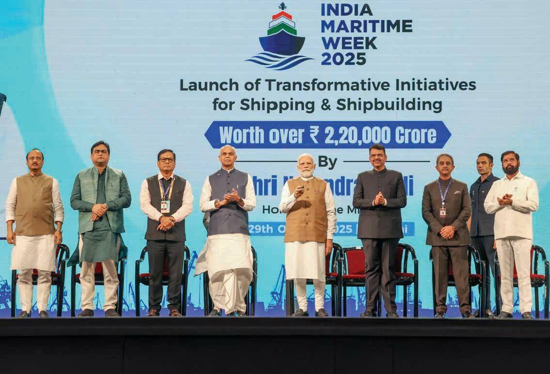INDIA MARITIME WEEK 2025:BLUEPRINT FOR A USD 1 TRILLION BLUE ECONOMY POWERHOUSE
