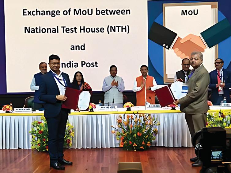 NTH, India Post sign MoU for nationwide sample testing