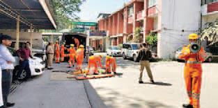 Bilaspur unites in solidarity march on 120th anniversary of Kangra earthquake