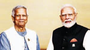 PM Modi holds meet with Yunus, raises concerns over minorities in Bangladesh