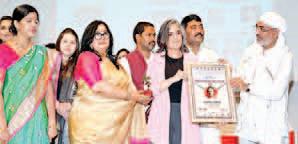 Bilaspur’s Pride: Sushma Sharma honored with Pride of Maharashtra Award 2025