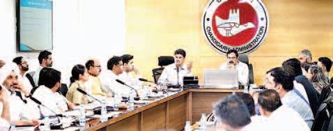 Chandigarh RTS Commission meeting held to review progress and create action plan on improving services