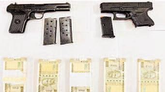 Police arrest smuggler with weapons, fake currency worth Rs 2.15 lakh