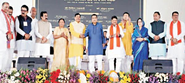 Union Minister Gadkari, CM Yadav inaugurate 10 National Highway projects worth Rs 5800 crore in Dhar