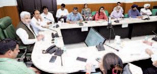 Kataruchak reviews ongoing wheat procurement and e-KYC status of NFSA beneficiaries