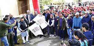 Governor flags off 5th Silk Route Ultra Trail Run at Narkanda
