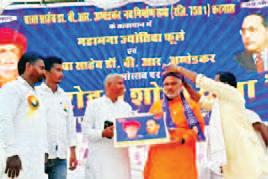 Tributes paid to Dr. B.R. Ambedkar and Mahatma Jyotiba Phule on their birth anniversary in Karnal