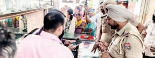 Robbery at goldsmith’s shop in broad daylight at Zirakpur