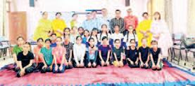 District level Yoga Olympiad competition successfully organised