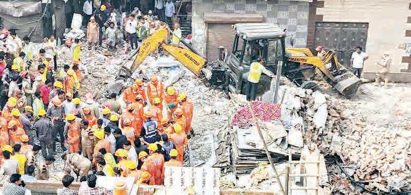 11 killed, Il injured as four-storey building collapses in Delhi's Mustafabad
