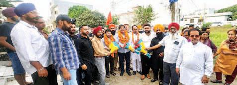 Bram Shankar Jimpa starts construction work of streets in ward number 21