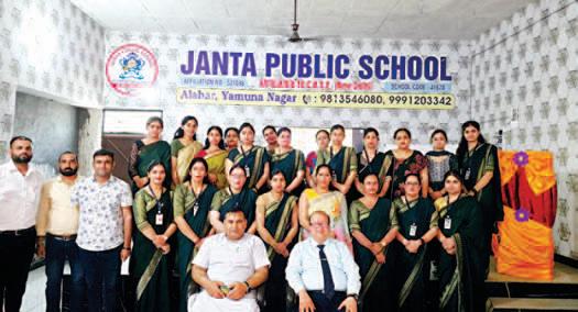 Teacher training organized in Janta Public School Alahar