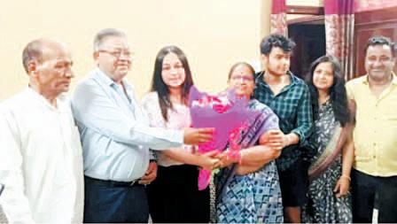 Anushka Jain of Sonipat got 283rd rank in UPSC exam