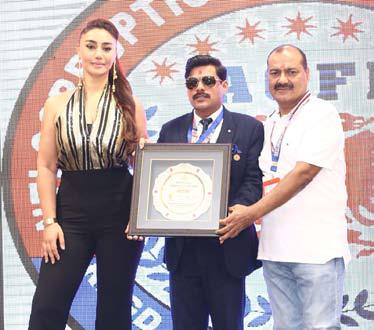 National Champion Award received in field of corruption eradication awareness