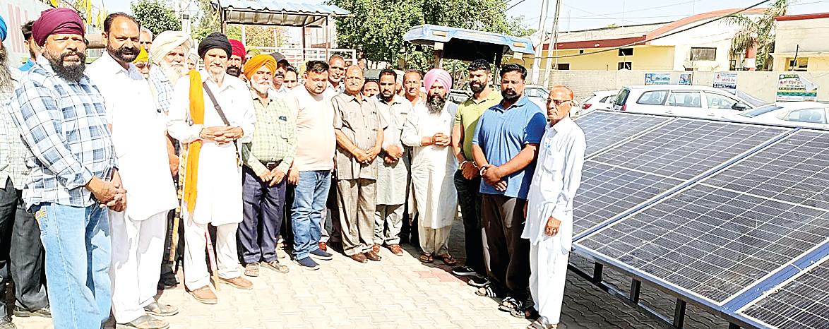 Solar system given to Maternal village of Shaheed-e-Azam Sardar Bhagat Singh: Jai Krishan Singh Rouri