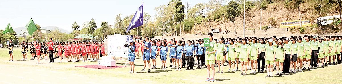 9th Annual inter college sports meet kicks off at UHF Nauni