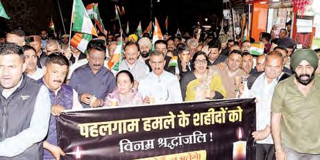 CM participates in candlelight march in protest against Pahalgam Terror attack