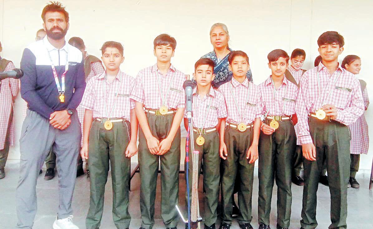 Jai Ram Public School students win 6 gold medals in Wushu Competition
