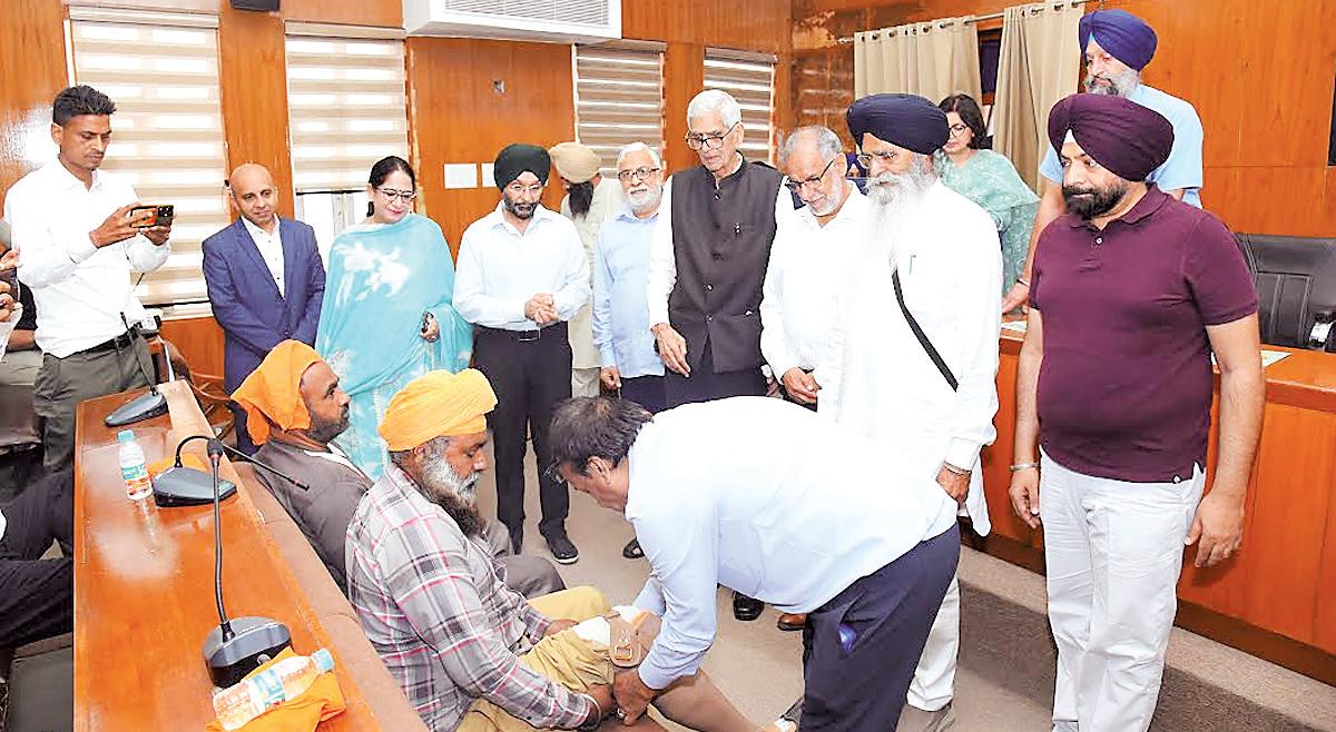 Jaipur Foot Centre inaugurated at Sri Guru Ram Das Institute of Medical Sciences & Research, Sri Amritsar