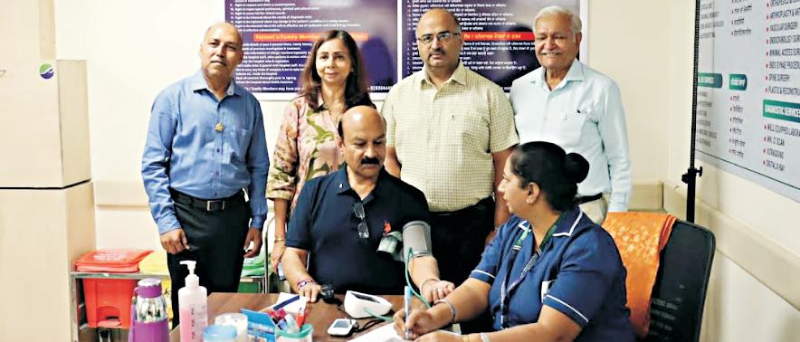 Free mega health checkup camp organised By Lions Club and MASSH prolife hospital