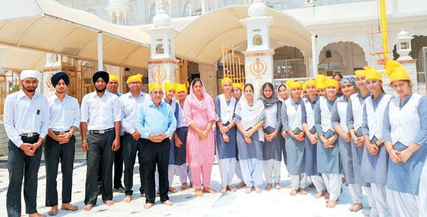 Narsingh Das Public School students visit Sheeshganj Sahib Gurudwara