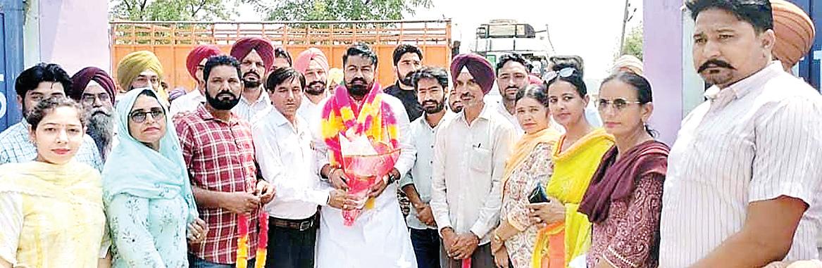 Punjab edu revolution program, MLA S. Amolak Singh inaugurates dev work in 2 schools