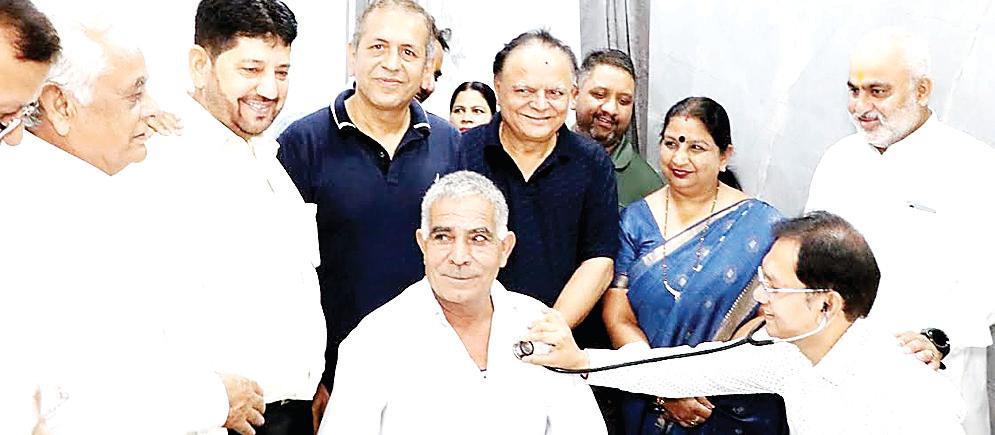 Under Ayushman Yojana, now successful treatment of heart patients will be done in Virk Hospital: Jagmohan Anand