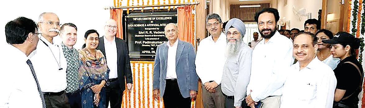 TIET, UQ launch Centre of excellence in Data Science and AI