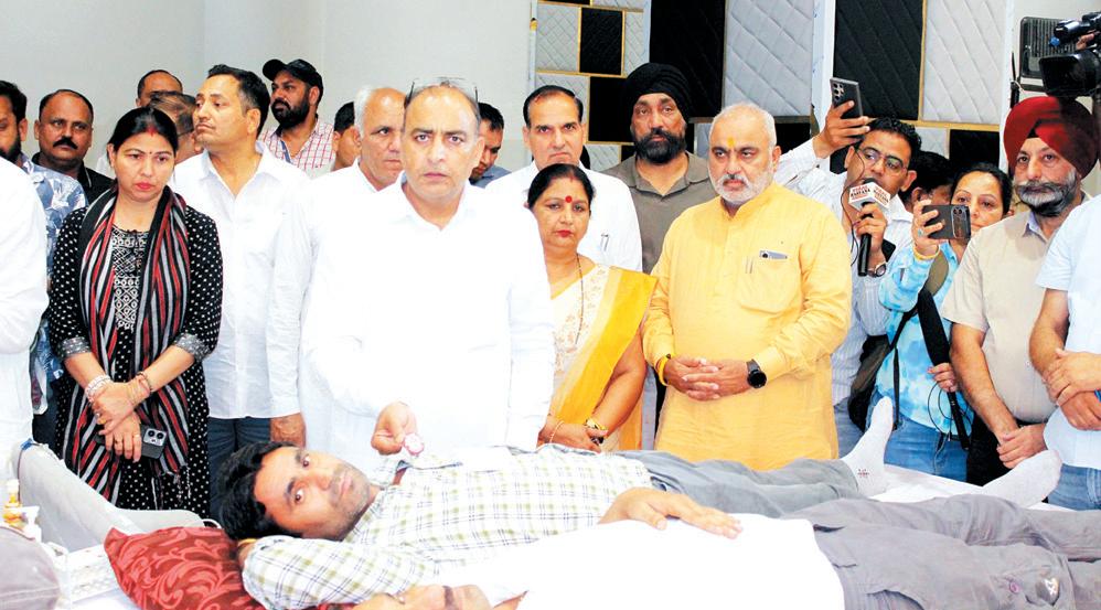 Passion among people for blood donation in memory of Late Lt. Narwal