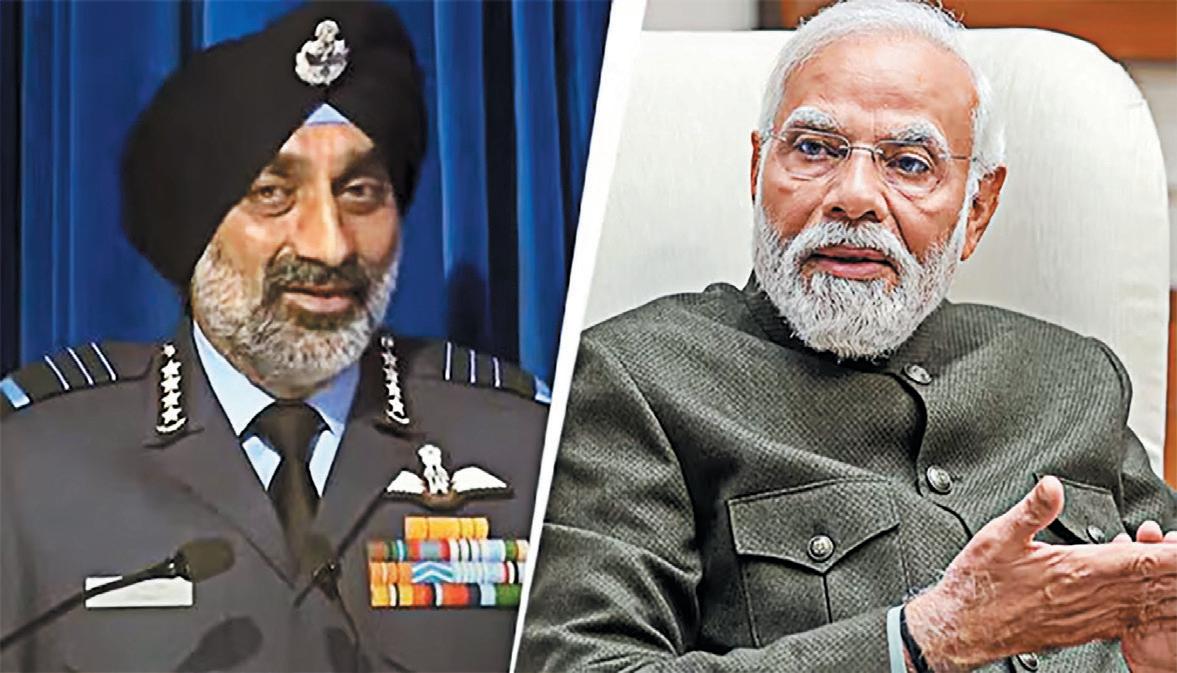 PM Modi meets IAF Chief amid India-Pak tension