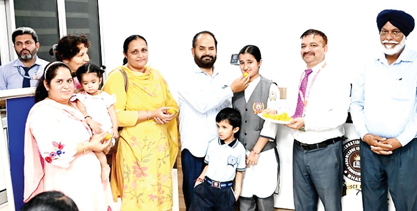 Gobind School student Harnoor Sharma excels in her 10th result