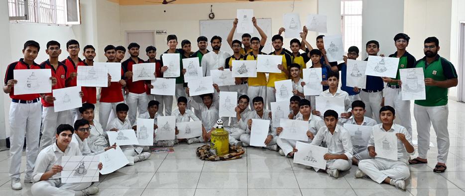 Gurukul Kurukshetra hosts colourful display of creativity and patriotism