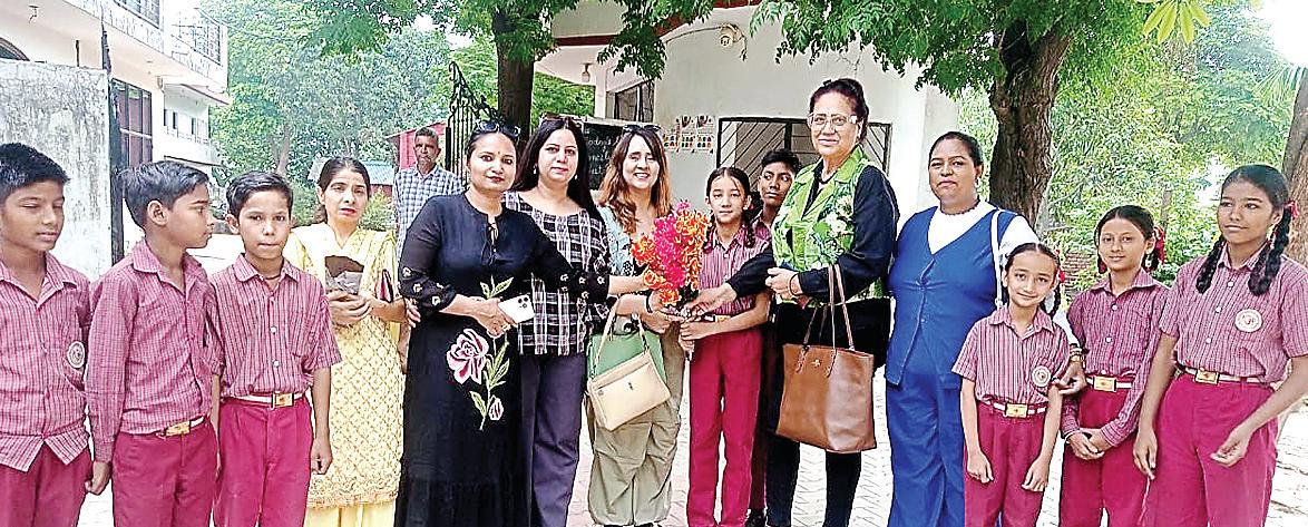 Tricity Group visits Sardar Hari Singh Memorial Education School