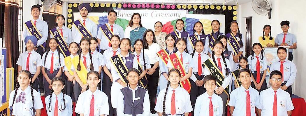Investiture ceremony organized grandly in BVM International School