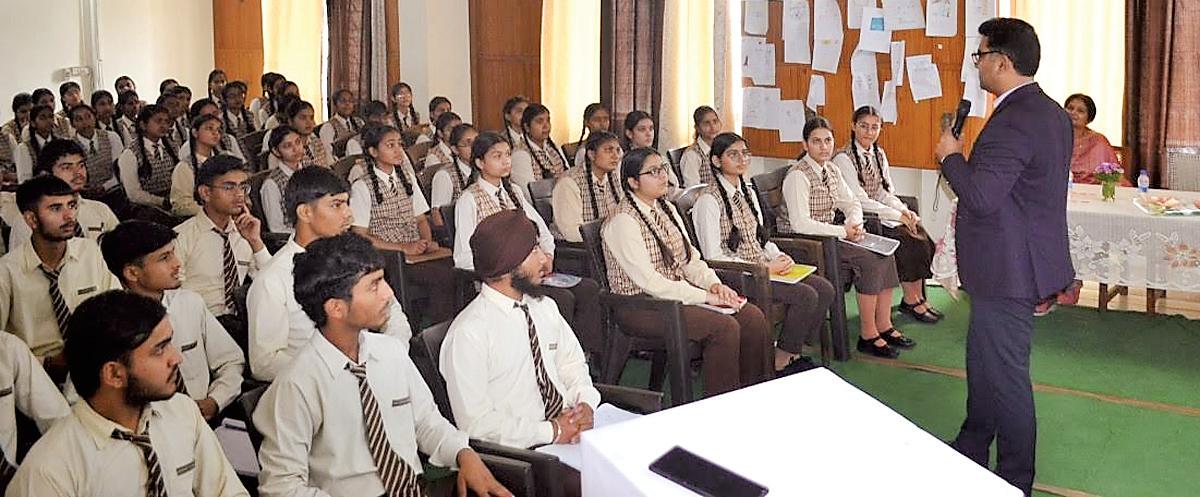 Career guidance session on NEP and emerging careers held at New Happy Public School