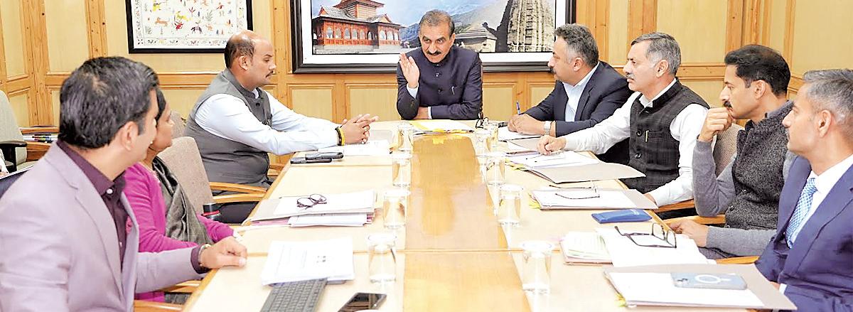 CM Sukhu directs to clear employment on compassionate backlog within year