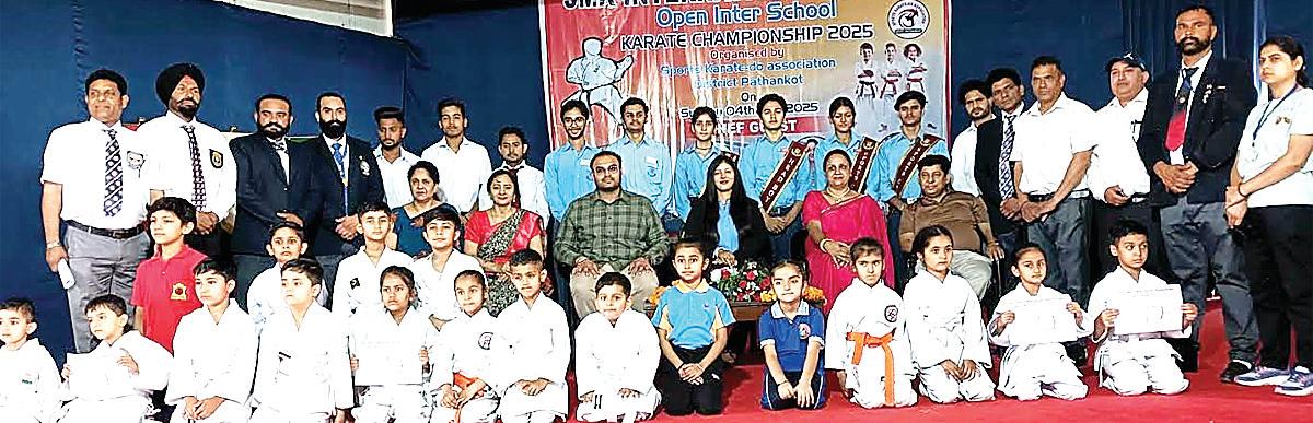 Open Inter School Karate Championship by Sports Karate-Do Association at JMK School