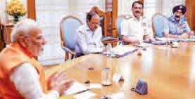 PM Modi meets all 3 Service Chiefs