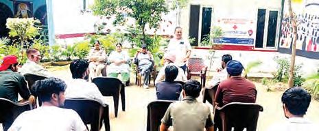 Celebration of world Health Red Cross Day 2025 at IRCA Gurdaspur-- keeping humanity alive: Romesh Mahajan