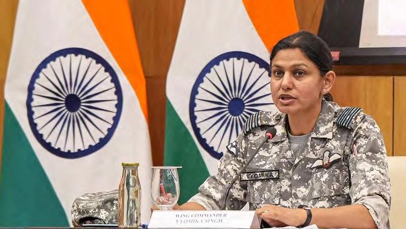 Several attempts were made by Pakistan to spread mis- information: Indian military