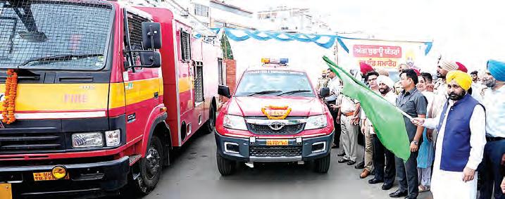 Emergency fire machinery worth Rs 47 cr deployed on border-Bhagwant Mann govt switches to action mode to tackle crisis