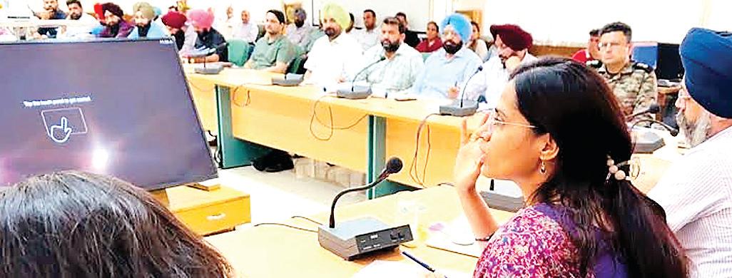 Deputy Commissioner reviews flood preparedness measures in Patiala District