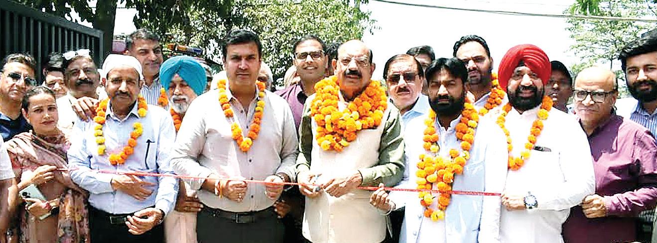 Mohinder Bhagat inaugurates Fire Station in Jalandhar