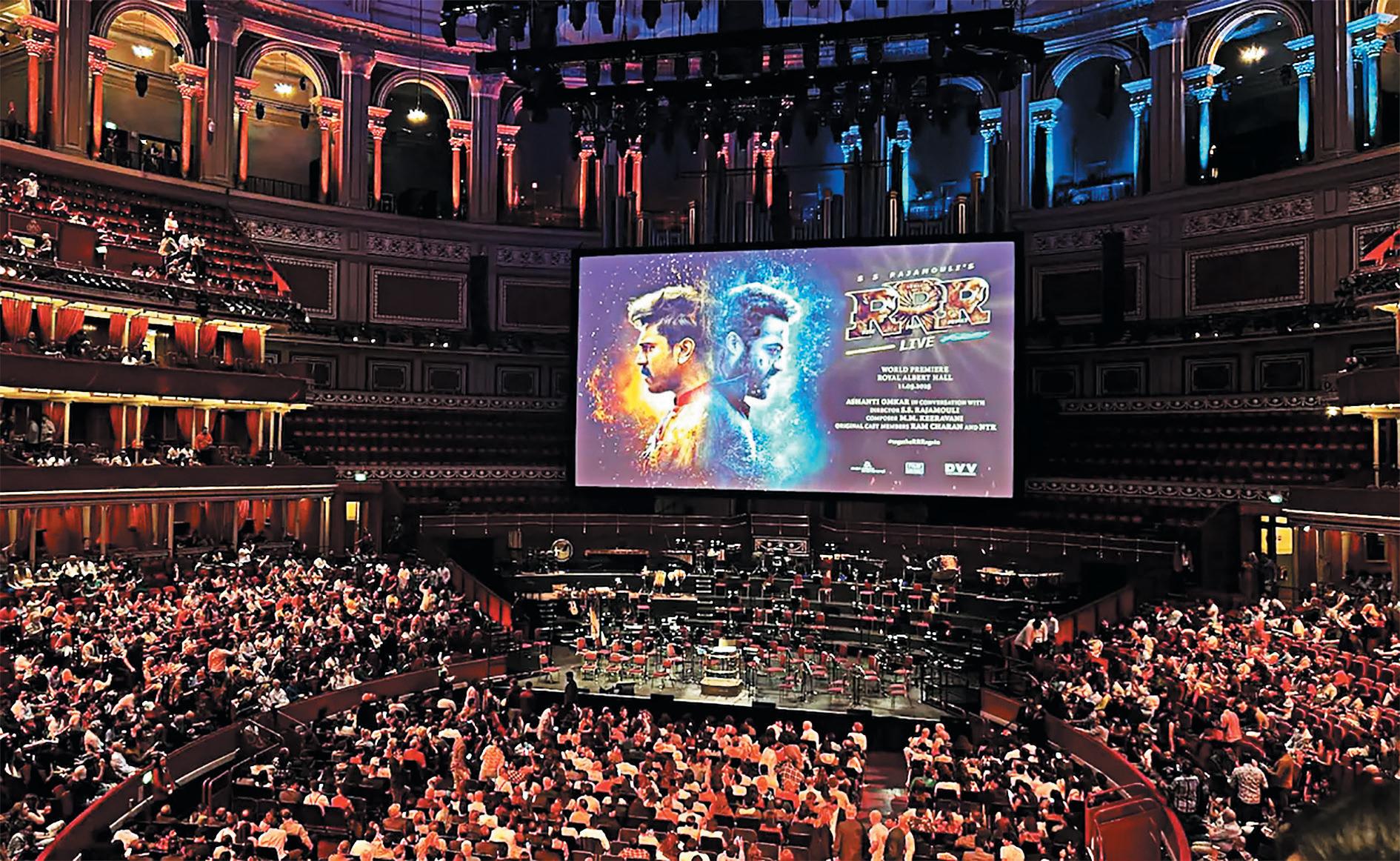 'RRR' gets grand screening at London's Royal Albert Hall