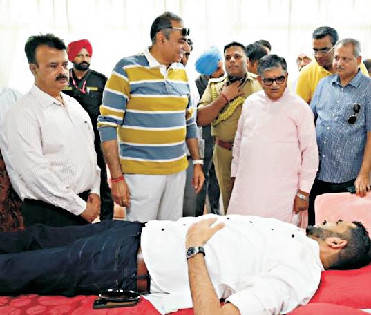 UTCA hosts blood donation camp to support soldiers and national relief efforts