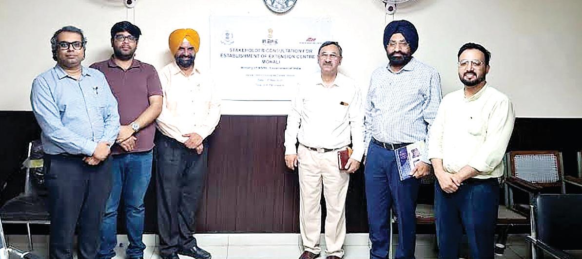 Stakeholders' consultation meeting on MSME extension centre held in Mohali