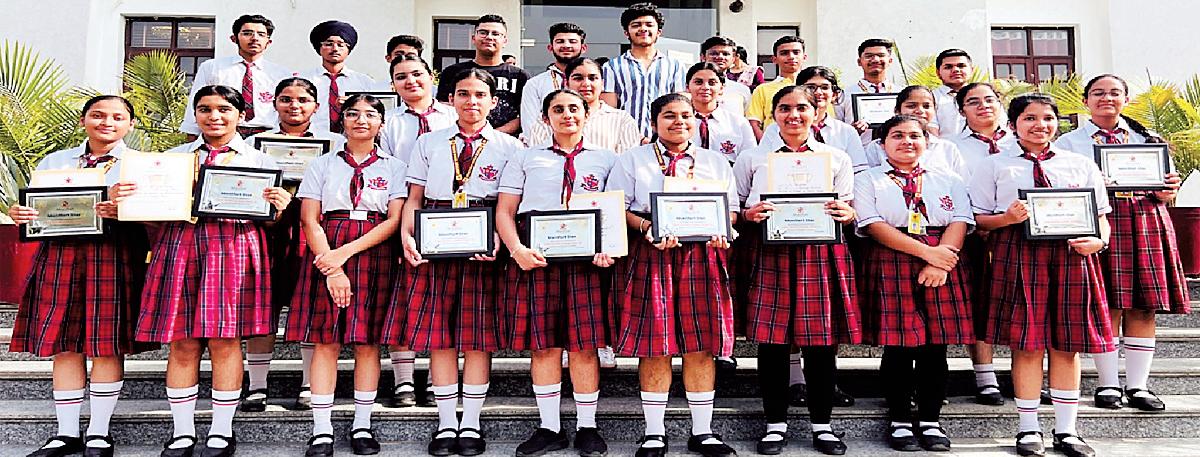 Montfort World School, Karnal students shine in board results