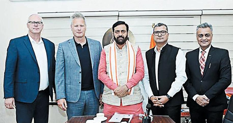 German delegation meets CM to discuss progress of new plant in Jhajjar
