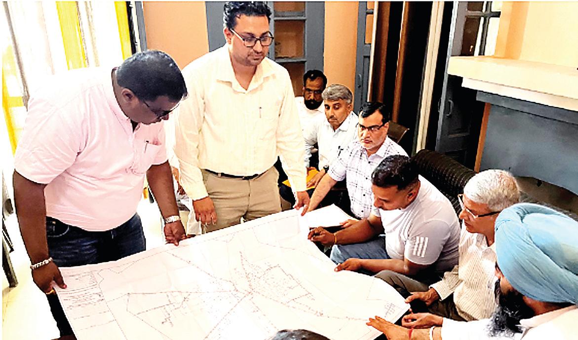 Meeting on water treatment, sewerage projects chaired by Dy Speaker Rouri at Mahilpur