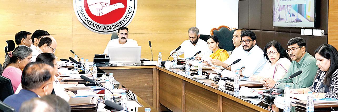 Chief Secretary, UT Chandigarh directs adoption of quality standards